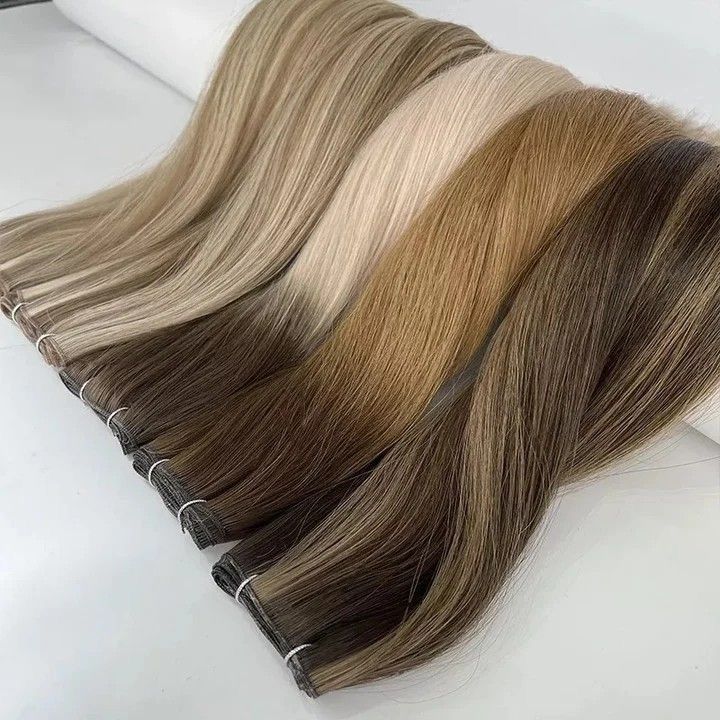 Extensiones de pelo humano teñido (100g)